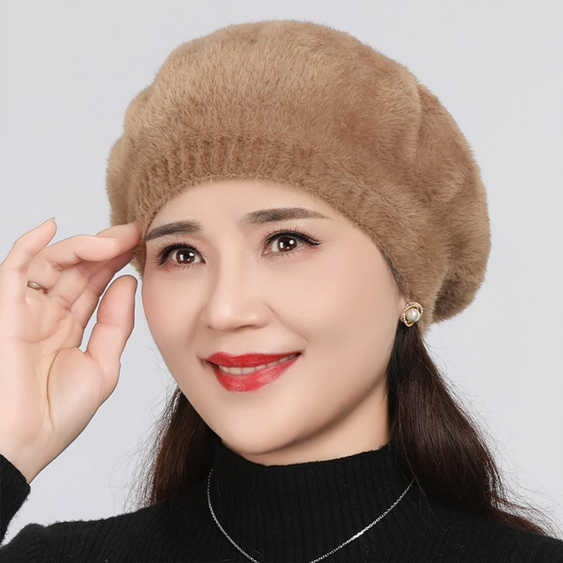 老人奶奶帽子女冬季中年妈妈洋气老年人护耳保暖老太太单层贝雷帽,服饰配件/皮带/帽子/围巾,帽子,淘宝优惠券,粉丝福利购,淘宝优惠卷