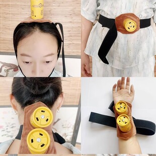 艾灸腰腹部头顶工具单联艾灸器可调温长松紧全身通用艾灸盒随身灸