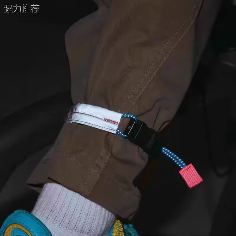 束脚带新款骑行防护裤腿束紧带束裤带公路山地车夜跑安全警示户外