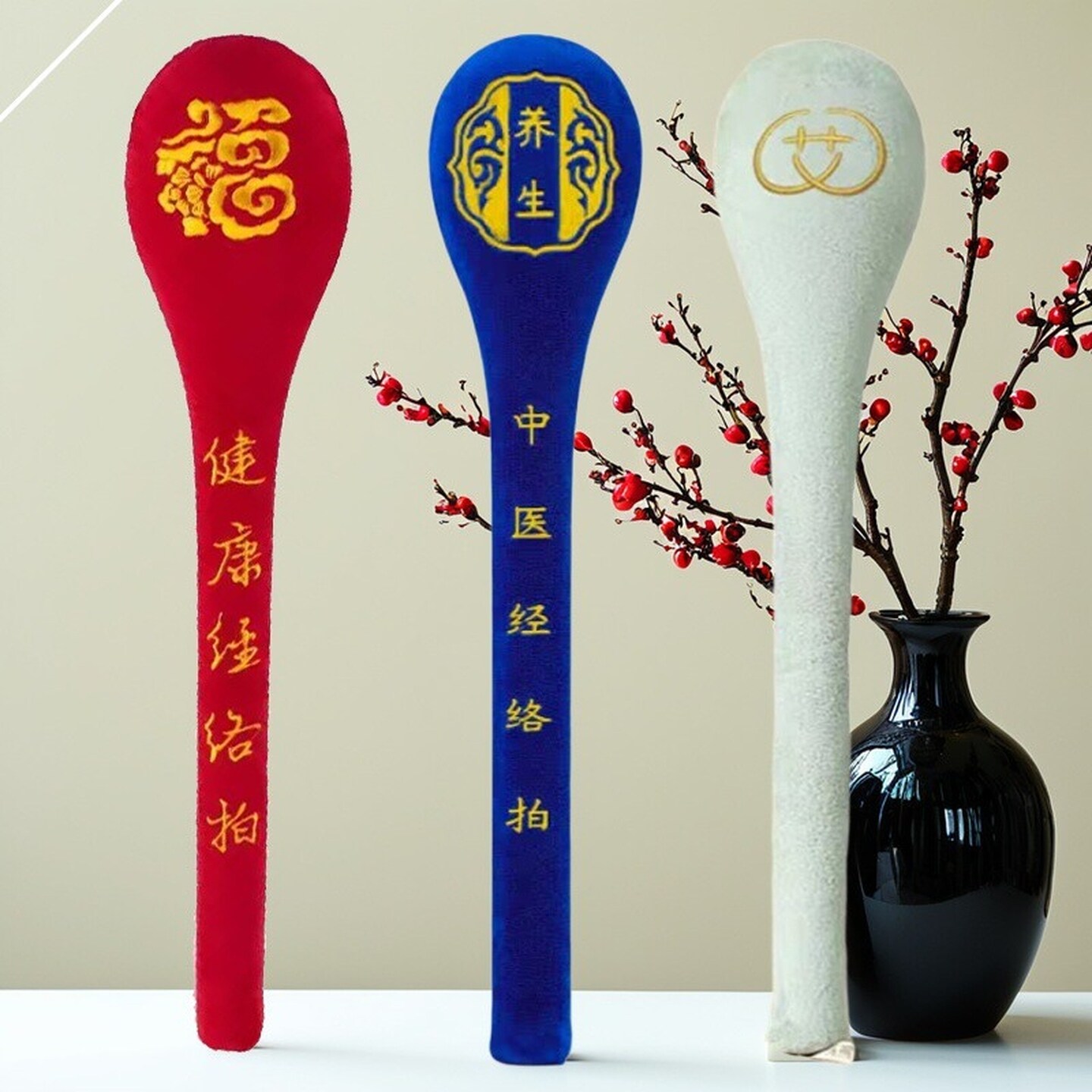 中医经络拍打神器养生拍打器拍八虚筋络棒专用按摩敲打锤背肩大腿