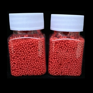 泡沫逗钓泡沫珠2 4红色泡沫黄色橙色钓鱼逗钓鲫鱼鲤鱼假饵渔具