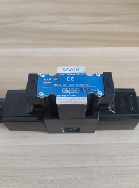 SEWON韩国DSG-01-3C2-A100-50电磁换向阀液压阀DSG-01-2D2 2B2 6