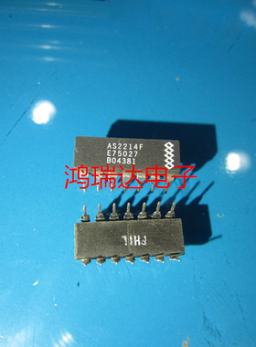 原装 AS2214F AS2214 直插DIP-14