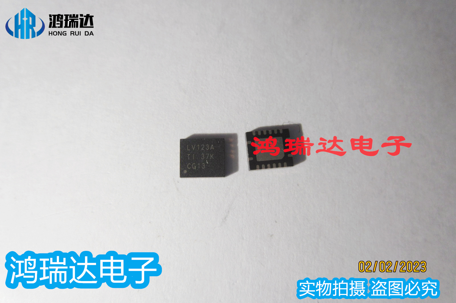 原装SN74LV123ARGYR多频振荡器 丝印LV123A QFN16 现货可直拍
