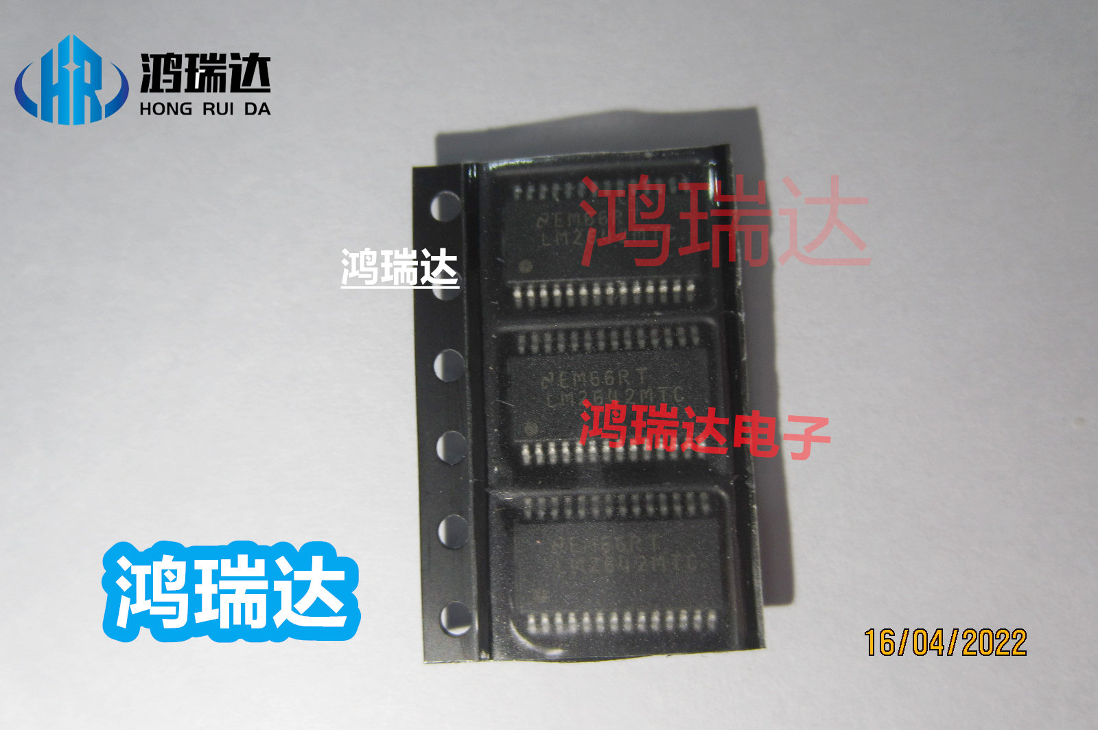 原装LM2642MTC TSSOP16 两相同步降压开关控制器芯片 现货