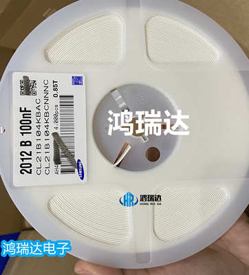 贴片陶瓷电容CL21B104KBCNNNC 0805104K50V 100NF ±10%X7R 4K/盘