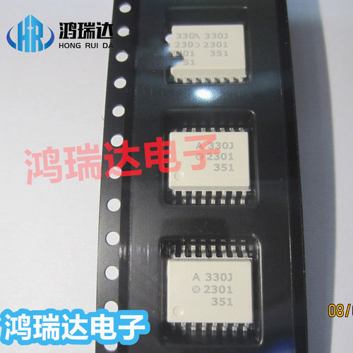 全新原装ACPL-330J-500E  A330J SOIC-16光电耦合器芯片