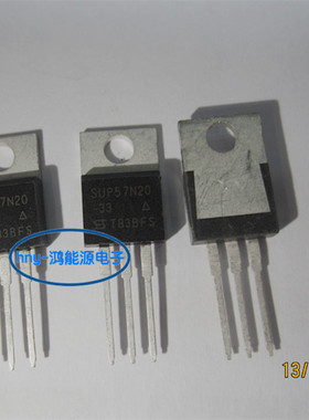 SUP57N20-33  SUP57N20 TO-220原装进口现货可直拍