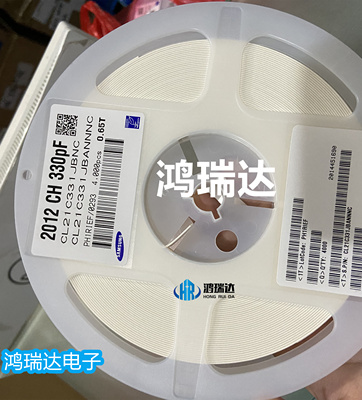 贴片陶瓷电容CL21C331JBANNNC 0805330pF ±5% 50V C0G 4K/盘