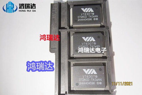 原装VT6307 QFP128 IEEE 1394控制芯片ic 现货直拍