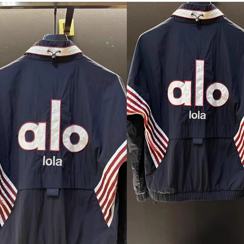 alo男士爆款新款男装衣服韩版潮轻奢运动套装时尚宽松休闲裤外套