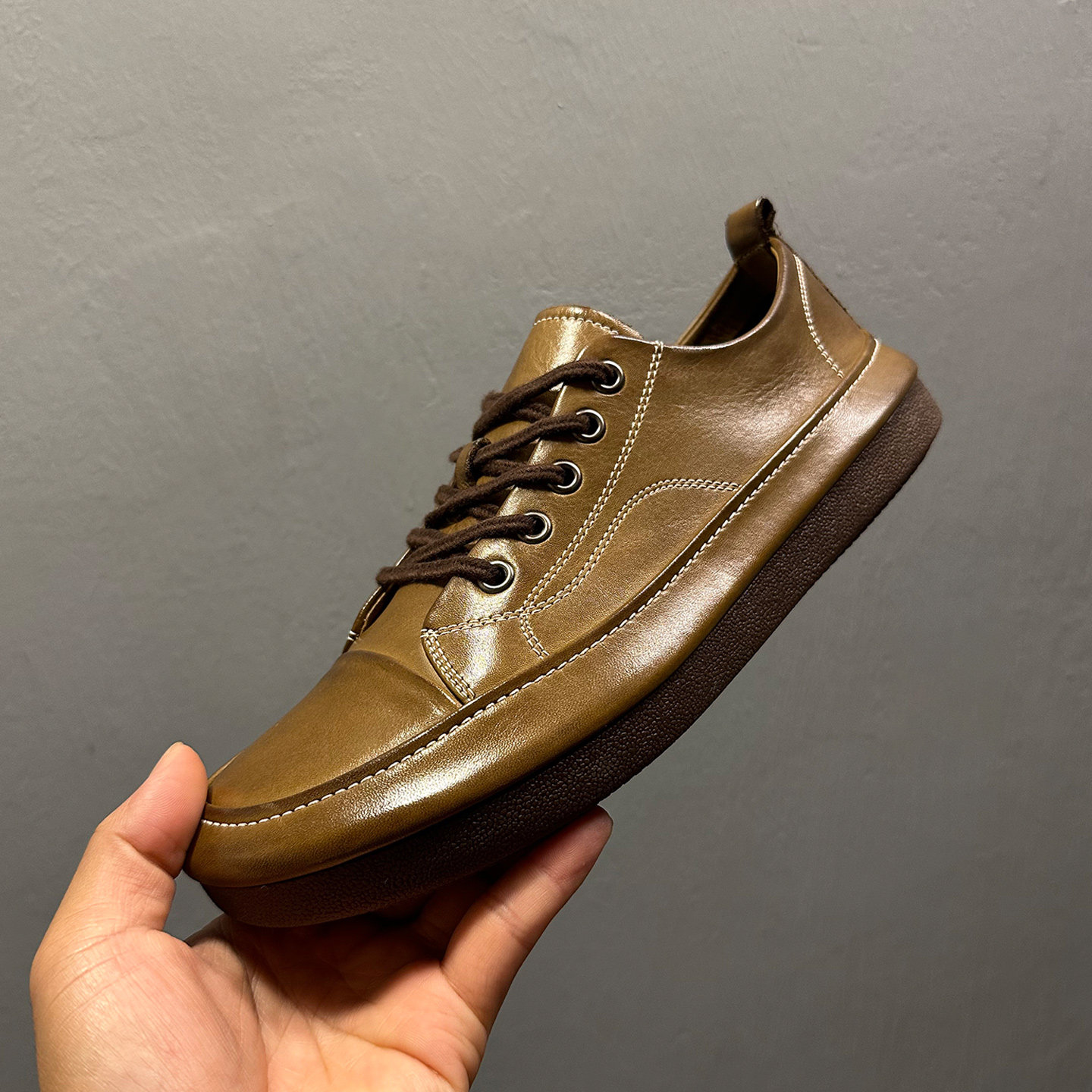 钦宏酷奇2025新款马皮系带休闲鞋男士软底内增高舒适防滑复古板鞋,流行男鞋,时尚休闲鞋,淘宝优惠券,粉丝福利购,淘宝优惠卷