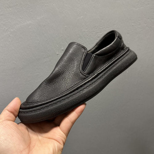 QHCCID一脚蹬套脚休闲皮鞋