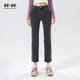 灰色爆款 新款 小个子 中高腰显瘦直筒水洗九分春季 sp68牛仔裤