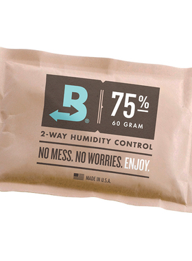 雪茄保湿包袋75%保湿袋boveda75%保湿包恒湿包独立密封60克大包