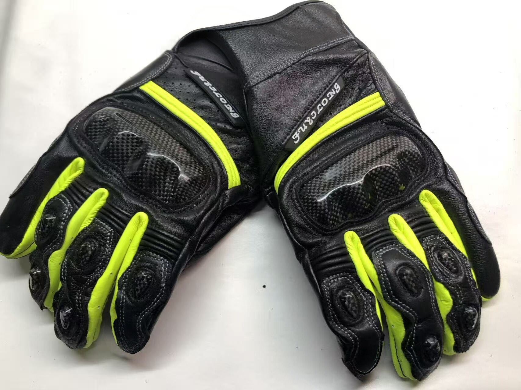 全新特价四季/秋冬摩托车机车赛车骑士男女装备真皮牛皮骑行手套