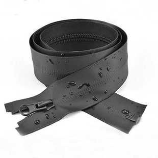 5号拉链条长款双向开尾防水羽绒服户外运动冲锋衣拉链头拉锁辅料