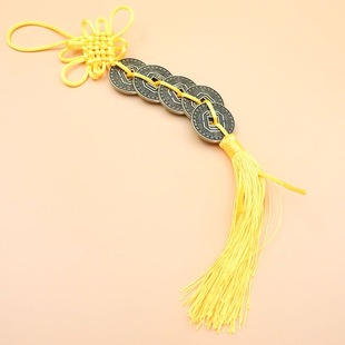 道易九星梅花钱和合金属五帝钱六帝钱汽车挂件项链堪舆补角布局用