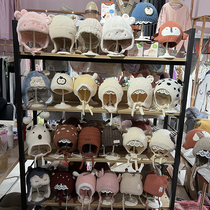 领趣宝宝帽0-3岁冬季非常帽魅婴幼儿护耳毛线帽子加厚男女童针织,童装/婴儿装/亲子装,帽子,淘宝优惠券,粉丝福利购,淘宝优惠卷