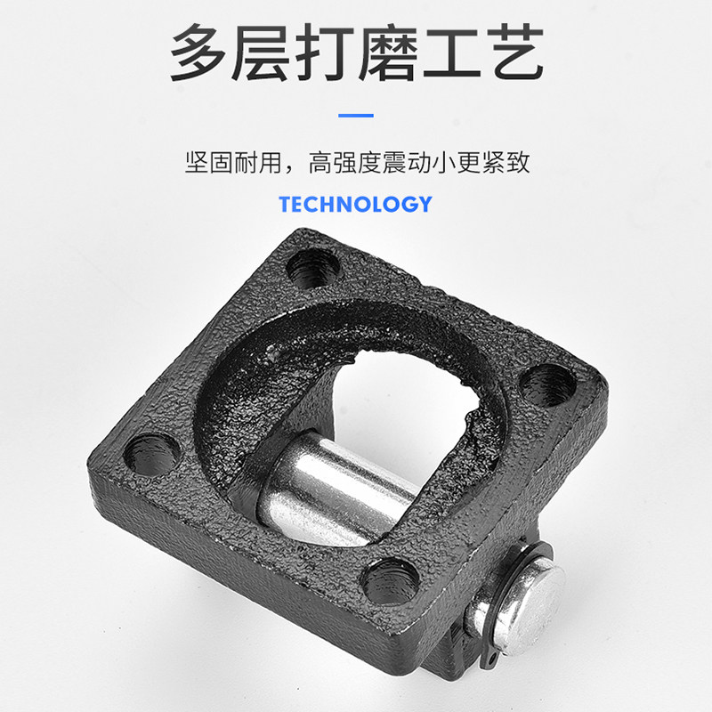 SC型气缸用CA/CB底座缸径32/40/50/63/80/100/125160底部安装支架