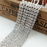 Алмазная цепь белая когтяная цепь прозрачная наконечник буровой цепь из цепей с тонкой когтя