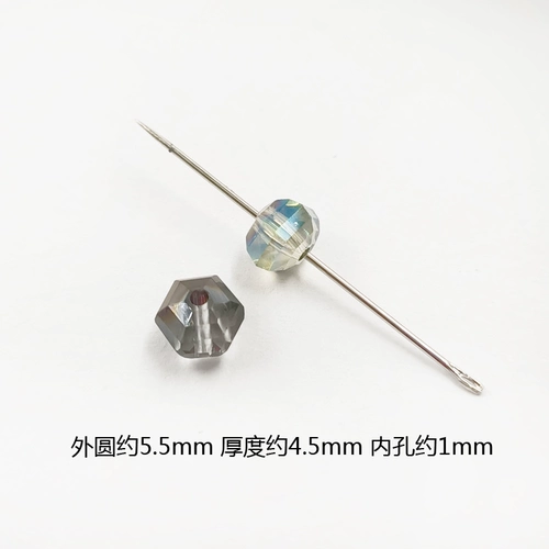 Бусины, стеклянный аксессуар ручной работы, колесо, аксессуары, 6мм