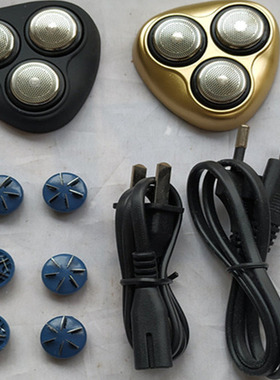 适用于锐鹰灵童凌科SE178剃须刀旋转式刀头刀网配件充电线电源线