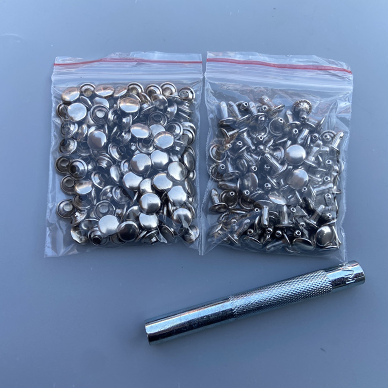 纽扣按扣扣子暗扣子母扣配件免缝铆钉凉鞋金属固定圆形四合卡扣