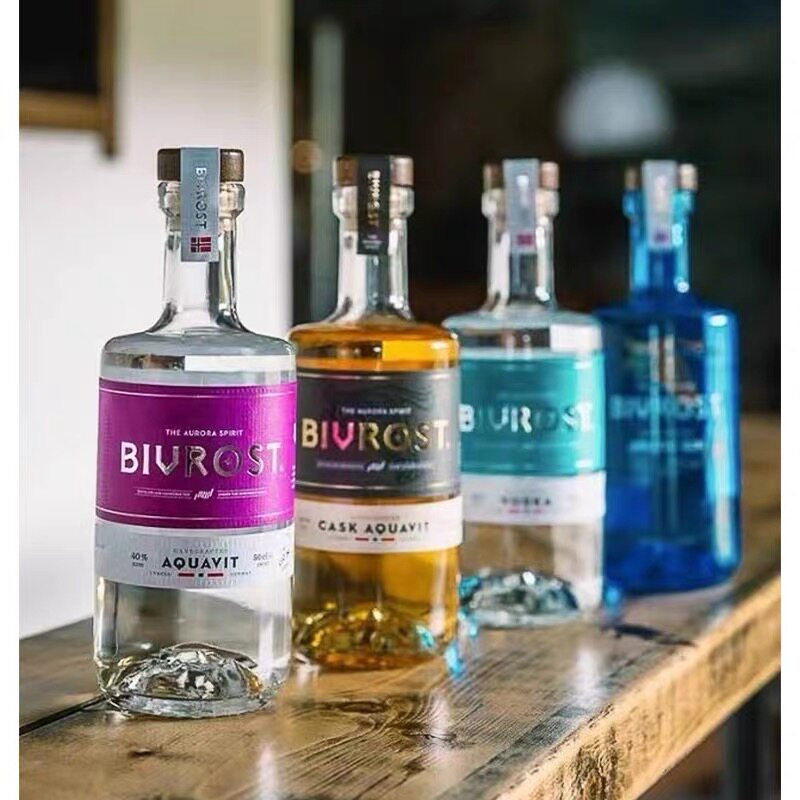 北极光金酒木桶阿夸维特酒BIVROST ARCTIC GIN挪威500ml杜松子酒