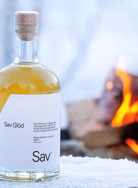 北欧瑞典进口 SAV桦树汁利口酒白桦树力娇酒洋酒蒸馏酒晚安酒甜酒