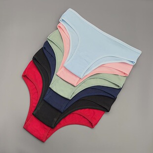 内裤少女舒适棉低腰棉性感运动纯色大码瑜伽三角短裤