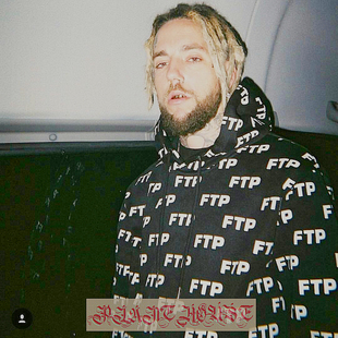 All FuckThePopulation FTP Over字母logo线圈棉卫衣美潮 现货