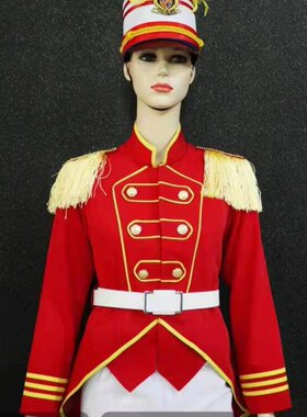 新款鼓号队服装中小学生鼓乐队服儿童仪仗队管乐队服少先队鼓号服