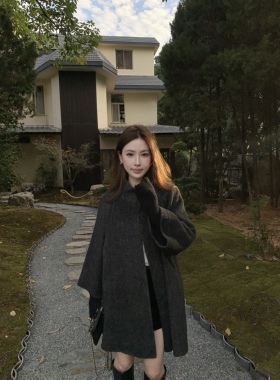 AF Boutique 2025秋冬新款高级“韩日暖冬”大衣羊毛羊绒大衣外套