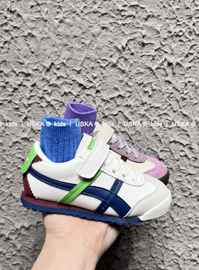UskA儿童鞋真皮软底透气运动鞋春秋季休闲机能鞋阿甘女童鞋魔术贴
