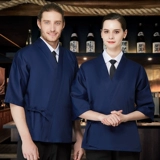 Японский стиль шеф -повара костюм для рабочей одежды, ресторан Izakaya Ramen Sushi Kimono Kimono Корейский японский