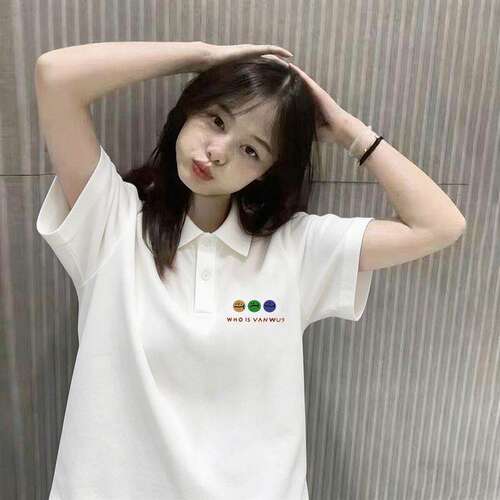 纯棉白色短袖t恤女学生夏天新款甜美韩版POLO宽松ins潮流文艺上衣