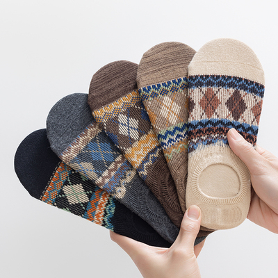 missking1983袜子男短袜男船袜