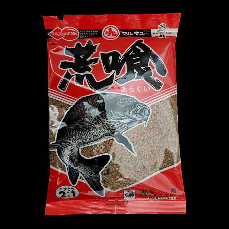日本丸九原装进口 荒食 7001四大金刚野钓黑坑鲤鱼钓鱼饵料800g