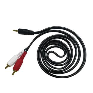 音频线一分二3.5mm双莲花头rca手机台式机电脑接音箱低音炮线1分2