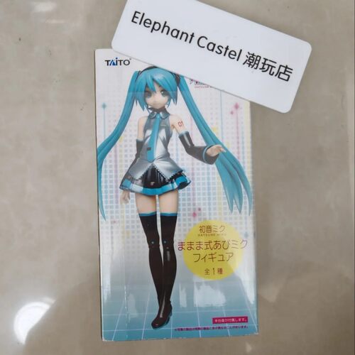 Taito 日版 初音未来 公式服 中古 三妈式 初音景品手办 全新正版