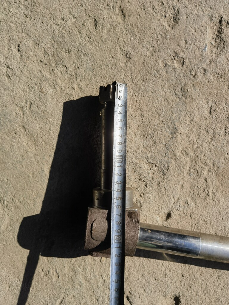 黄海金马404 454 504拖拉机羊角轴前桥转向立轴 农机配件原装老式