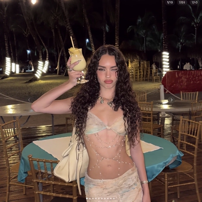 outcast代购海岛度假连衣裙