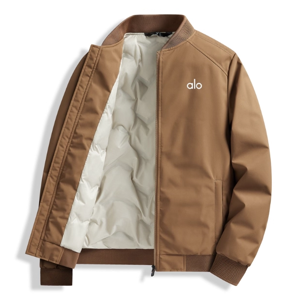 alo外套2025冬季羽绒服男士休闲百搭韩版保暖上衣轻奢男装潮男款