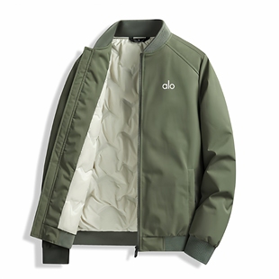 alo外套2025冬装羽绒服男士休闲百搭新款上衣男装轻奢高级感男款