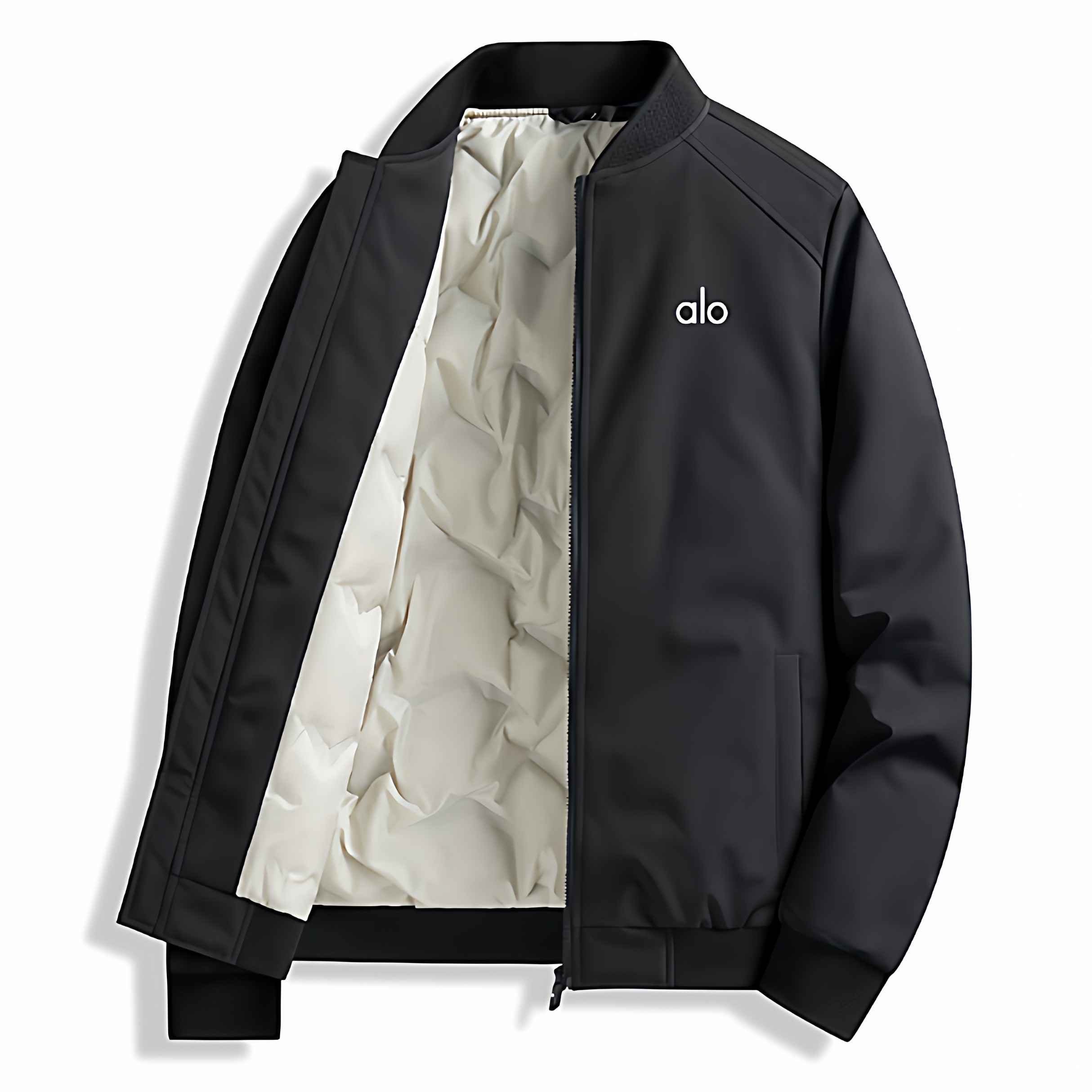 alo外套2025冬装羽绒服男士休闲百搭韩版保暖上衣男装老钱款宽松