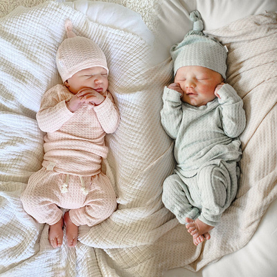 3pcs Infant Newborn Baby Cute Clothes Sets Girls Boys Autumn