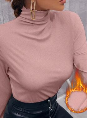Woman Winter Thermal ops Long Full Sleeves Turtleneck Pullov