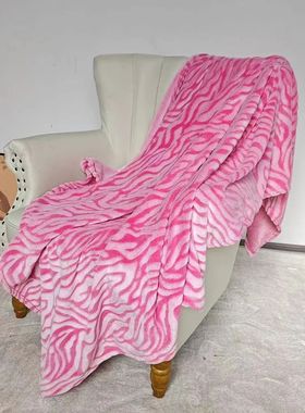 1pc 3D leopard zebra sofa bed throw blanket for spring summe