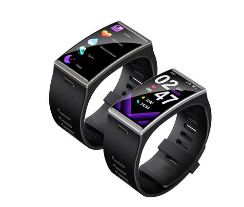Dm12 2.5D 1.91 Inch 170*320 Screen Smart Watch Man IP68 Wate